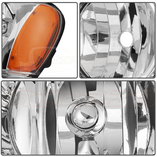 MIROZO Fit For 1999-2004 Jeep Grand Cherokee Headlights Assembly Left+Right Side - Picture 3 of 10
