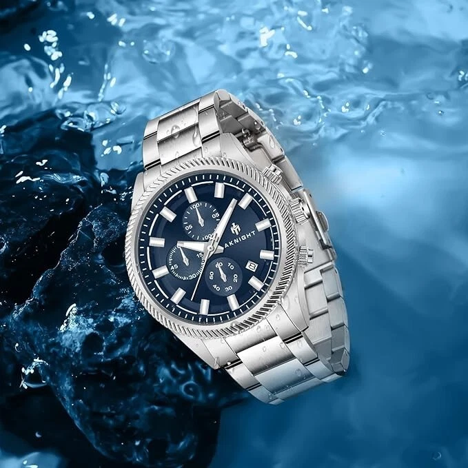 Luminous analog watch deals