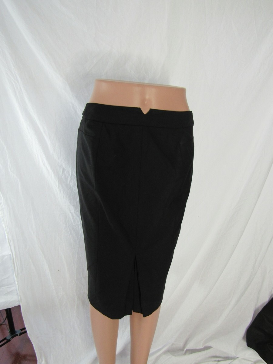 Club Monaco Black A-Line Skirt Size