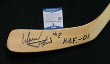Viacheslav Fetisov Signed Detroit Red Wings Stick Beckett COA Slava