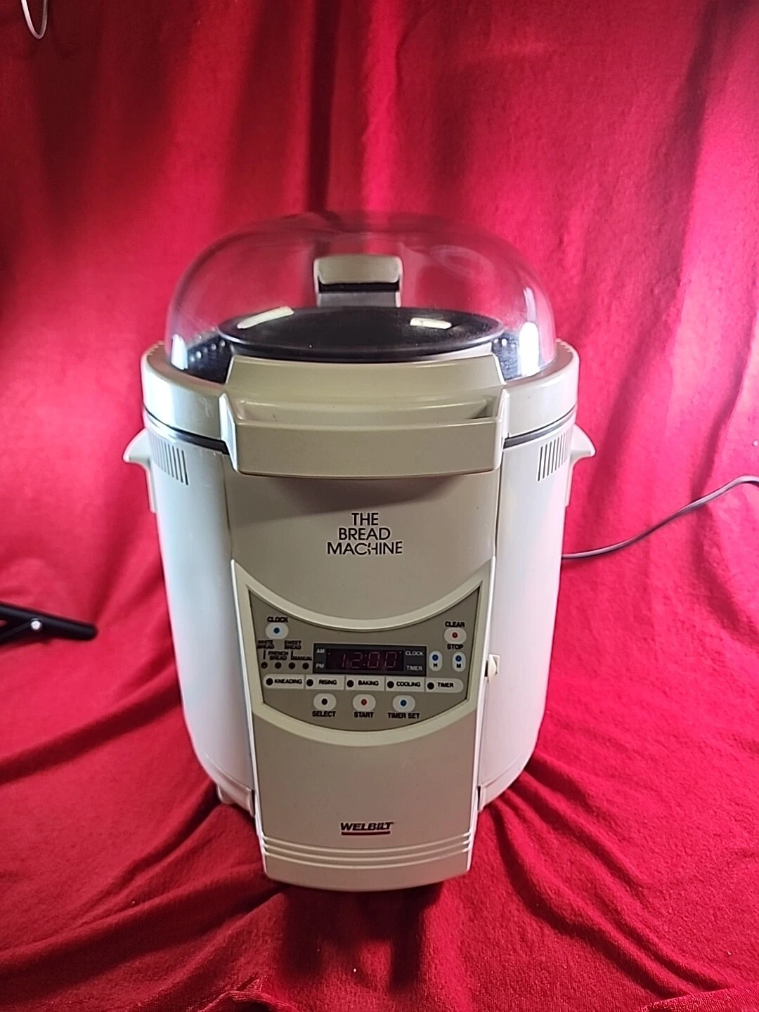 Welbilt The Bread Machine Model ABM-100-4 Bread Maker- Tested & works