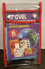 Travel Adventures Activity Backpack Summer Fun Car Rides Anker Play Products
