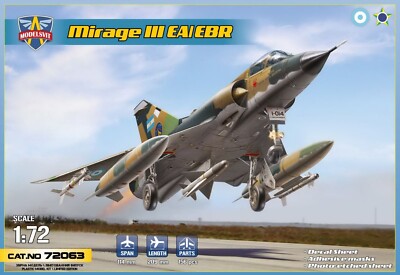 1/72 Modelsvit 72063 Mirage IIIEA/EBR