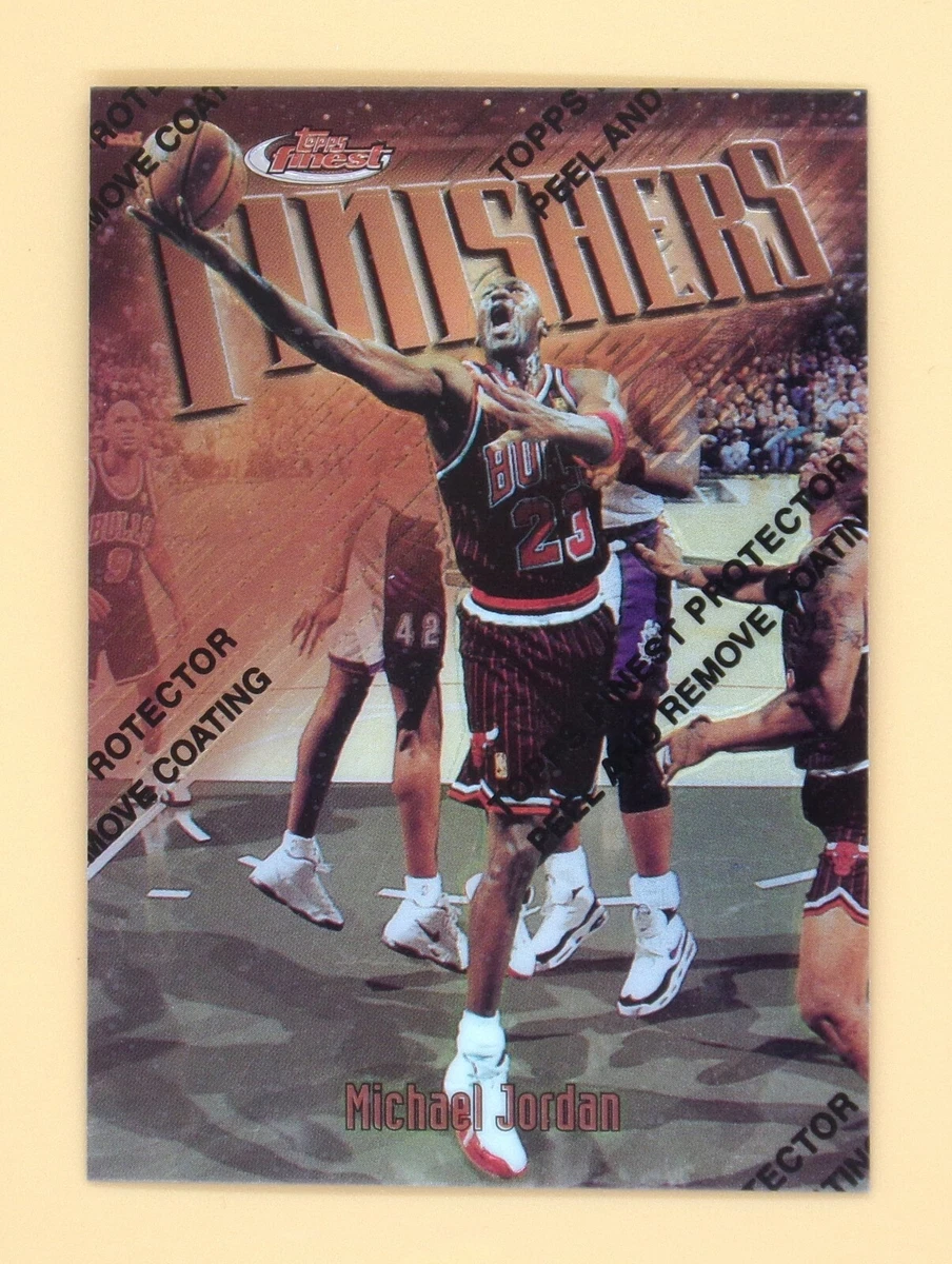 1997-98 Finest Michael Jordan #39 Chicago Bulls | eBay
