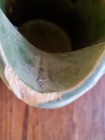 Vtg. Buccaneer Stoneware Pitcher Jug Green hand-made Art Pottery 9 in. Pioneer  — photo 8