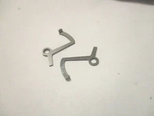 2 ILLINOIS 18 SIZE #587 POCKETWATCH  SETTING LEVER      NOS        A-95