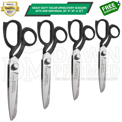 Heavy Duty Tailor Upholstery Scissors Sewing Shears Dressmaking Carpet German Gr