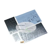 for EG 1/144 Build Strike Exceed Galaxy AW9 MADWORKS S57 Detail Etch Sheet Decal