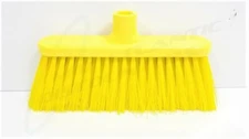 Easy Reach Supply 9" Upright Replacement Broom Head Yellow PBT 409-Y