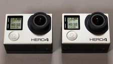 Dual GoPro Hero4  Black Kit with many accessories