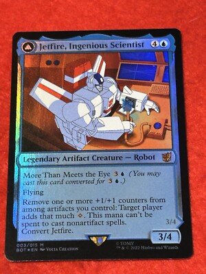 MTG Jetfire, Ingenious Scientist Foil 3/15 Universes Beyond
