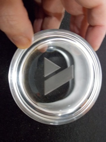 De colección NUEVO Cristal D'Arques Velero Peso Papel 24% Plomo Cristal, Hecho en Francia - Imagen 5 de 7