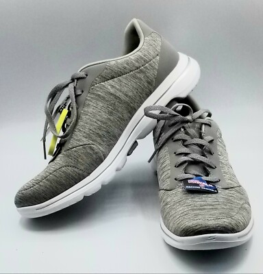 Skechers Women's Go Walk True Sneakers Gray US comfort