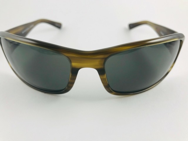 Oliver Peoples Primo BK Sunglasses Black VFX Polarized 56mm Breath Logo