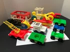 Vintage 1970's Fisher Price Little People - Vehicle Lot X 11 Vehicles