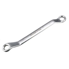 Metric 12 Point Offset Double Box End Wrench Chrome Plated Cr-V 11mmx13mm