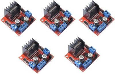 5Packs L298N Motor Drive Controller Board Module Dual H Bridge DC Stepper Compat