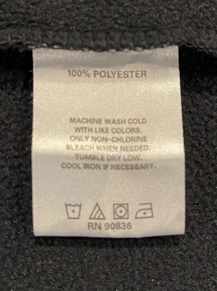 Port Authority Black Fleece Lined Full Zip Body Armor Soft Shell Jacket Mens 2XL - Image 4 of 4