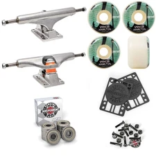 Independent Skateboard Trucks Satori 53mm 101A Wheels Indy Bearings Hardware Ri