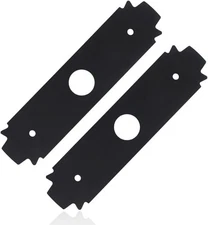 2-Pack AC04215 8" Reversible Heavy Duty Hardened Steel Edger Blade Expand-It...
