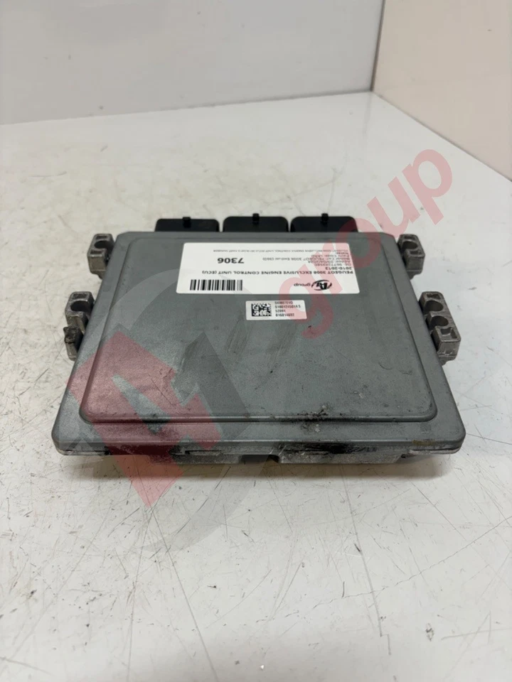 PEUGEOT 3008 EXCLUSIVE ENGINE CONTROL UNIT (ECU) 2010-2013 9677243580 - Image 3 of 4