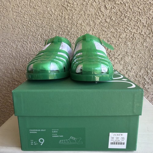 J Crew Fisherman jelly sandals Size 9 