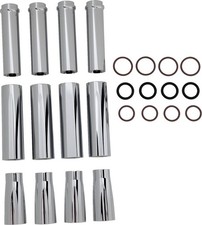 Arlen Ness Pushrod Cover Set Deep Cut Chrome ...