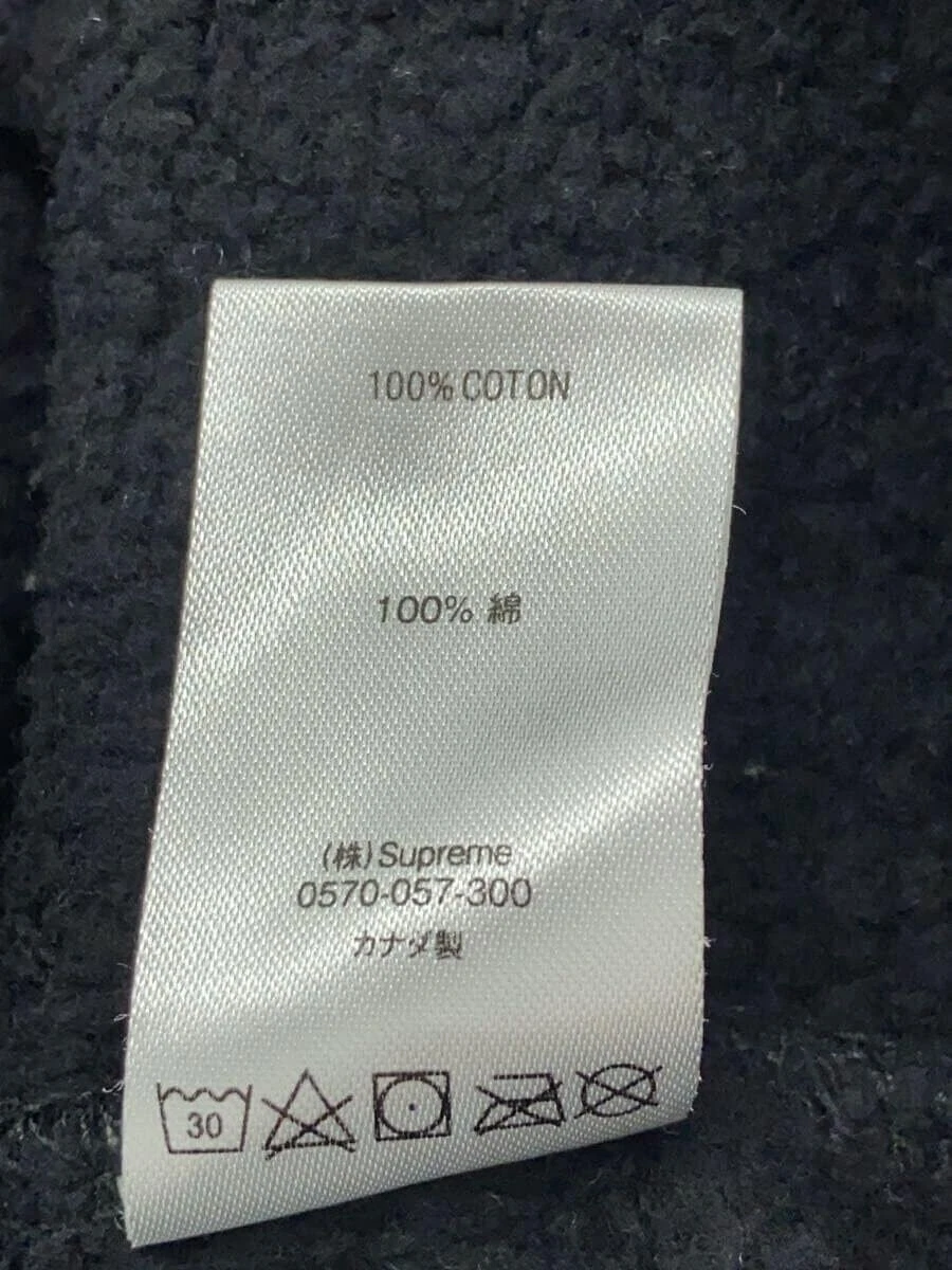 Felpa Supreme con cappuccio M cotone nero usata