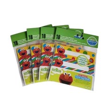 NEW Neat Solutions Sesame Steet Name Tag Stickers - 4 Packs