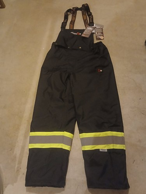 #ad Viking Insulated Journeyman 300D FR Flame Resistant Coveralls Black Size M $100.00
