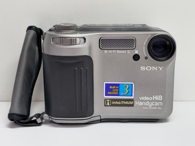 Sony Hi8 Handycam CCD-SC55E PAL, Videokamera, TEILDEFEKT! Lesen  BLITZBEREIT 