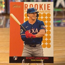 2024 Topps Heritage High Number - Rookie Performers Wyatt Langford #RP-13 (RC)