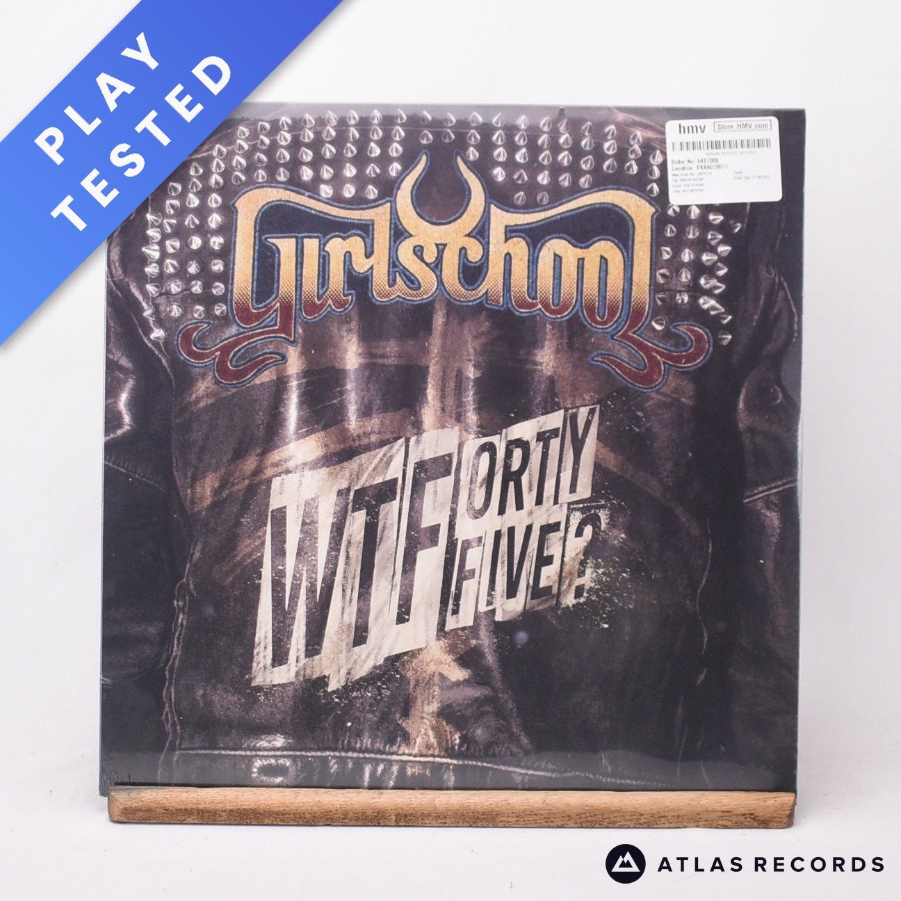 Girlschool WTFortyFive? Sealed LP Album Vinyl Record SLM050P42 - NEW