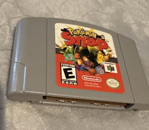 Pokemon Snap N64 Nintendo 64 Authentic Game Cartridge 1997