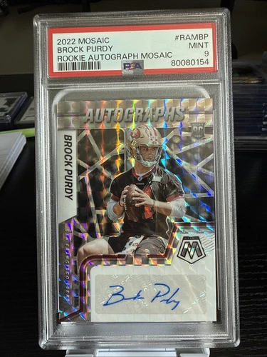 2022 Panini Mosaic Rookie Autographs Mosaic Brock Purdy