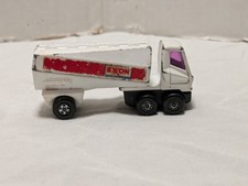 Vintage 1973 Lesney Matchbox Superfast ExxonMobil Freeway Gas Tanker No 63 Loose