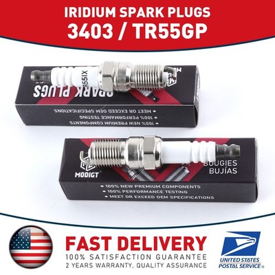For NGK 3403/TR55GP 8X Iridium Spark Plugs For Cadillac Allante Deville Seville