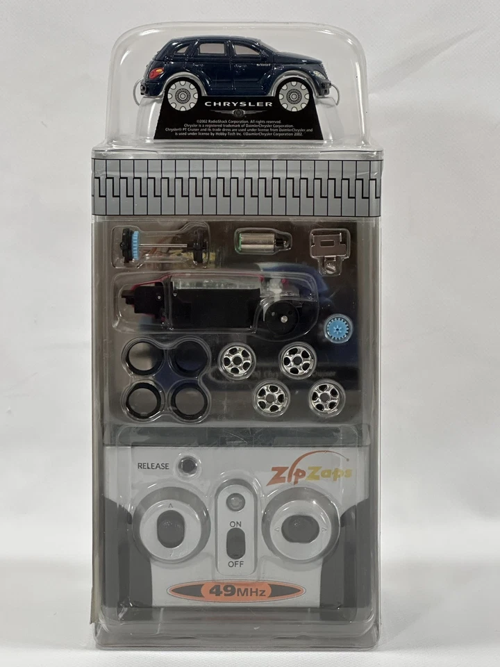RadioShack ZipZaps Micro RC Chrysler PT Cruiser 1:64 Scale Starter Kit - New - Image 2 of 4