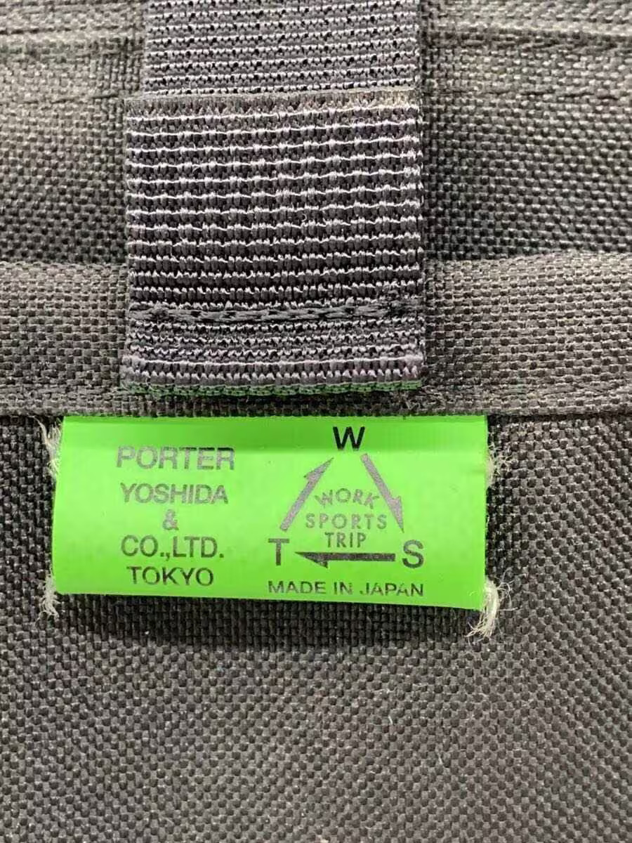 PORTER Backpack, Polyester, Black, Solid Color, 7… - image 5