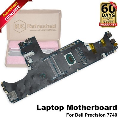 Dell Precision 7740 Laptop Motherboard i5-9400H Quad-Core 2.5GHz LA-H281P N9YD8