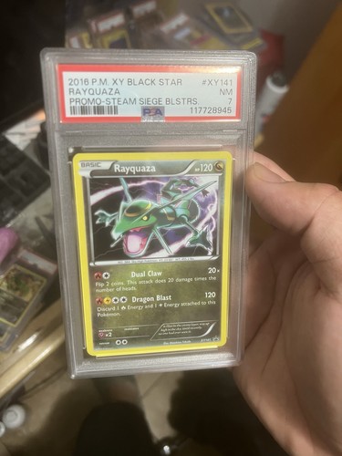 Rayquaza graded PSA 7 for sale on eBay