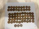 Lot Lincoln wheat cents over 1,580 coins total various dates