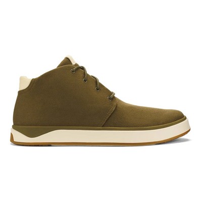 Brand New Olukai Papaku 'Ili Canvas Boot Men s  Olive  Size 10.5 or Size 8