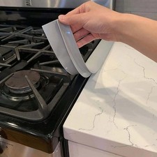 2 Pieces 25 Inch Silicone Stove Gap Filler Kitchen Counter Top Gap Cover