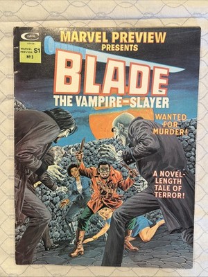MARVEL PREVIEW PRESENTS BLADE THE VAMPIRE SLAYER #3 