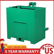 Ballast Box 3 Point Hitch Counterweight 800 Lbs Fits Category 1 Tractors Steel