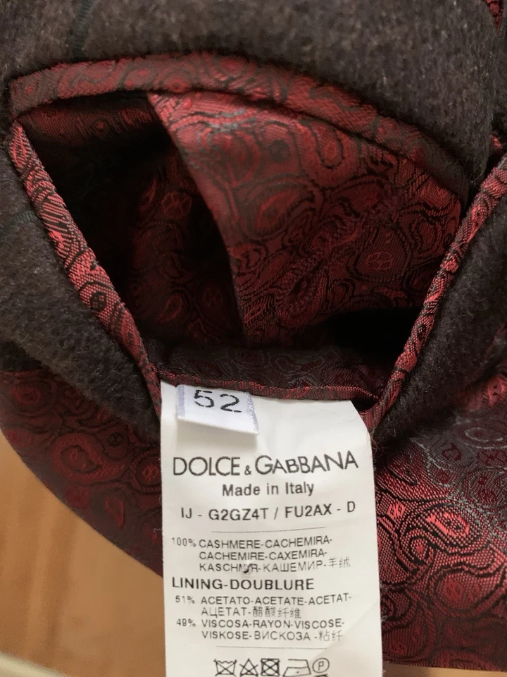 Dolce & Gabbana Men Blazer Cashmere - Photo 4/4