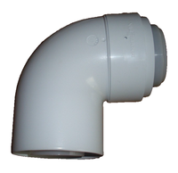 Az Bogen 87° 60/100 Mm Konzentrisch Abgasbogen Viessmann 7373226 Bogen