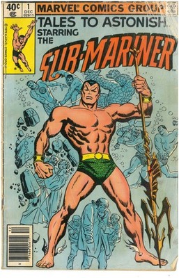 TALES TO ASTONISH # 1 SUB-MARINER # 1 REP NEWSSTAND VARIANT 40c 1979 LOW GRADE
