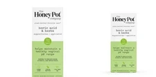 2 NEW The Honey Pot Company Vaginal Suppositories 1 Applicator & 14 Ovules